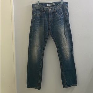 NWOT Men Express 32x32  ROCCO Slim Straight Leg